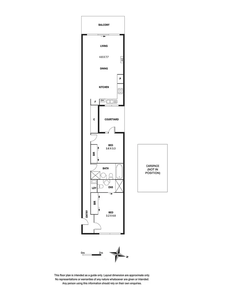 Floorplan of Homely apartment listing, 1/10-12 Breese Street, Brunswick VIC 3056