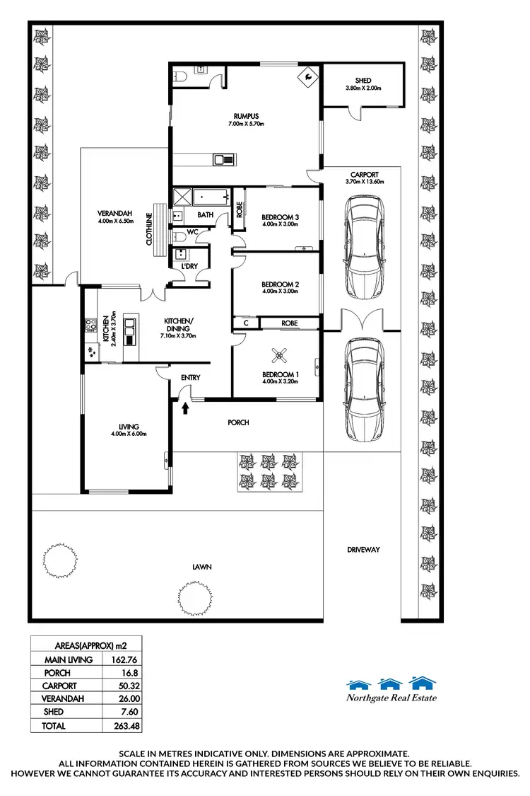Floorplan of Homely house listing, 20 Hillary Crescent, Modbury North SA 5092