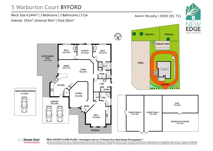 Floorplan of Homely house listing, 5 Warburton Court, Byford WA 6122