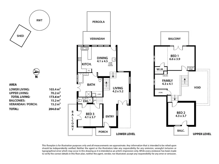 Floorplan of Homely house listing, 40 Lutterworth Street, Macclesfield SA 5153