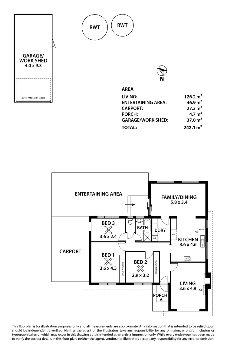 Floorplan of Homely house listing, 31 Bulkeley Street, Milang SA 5256