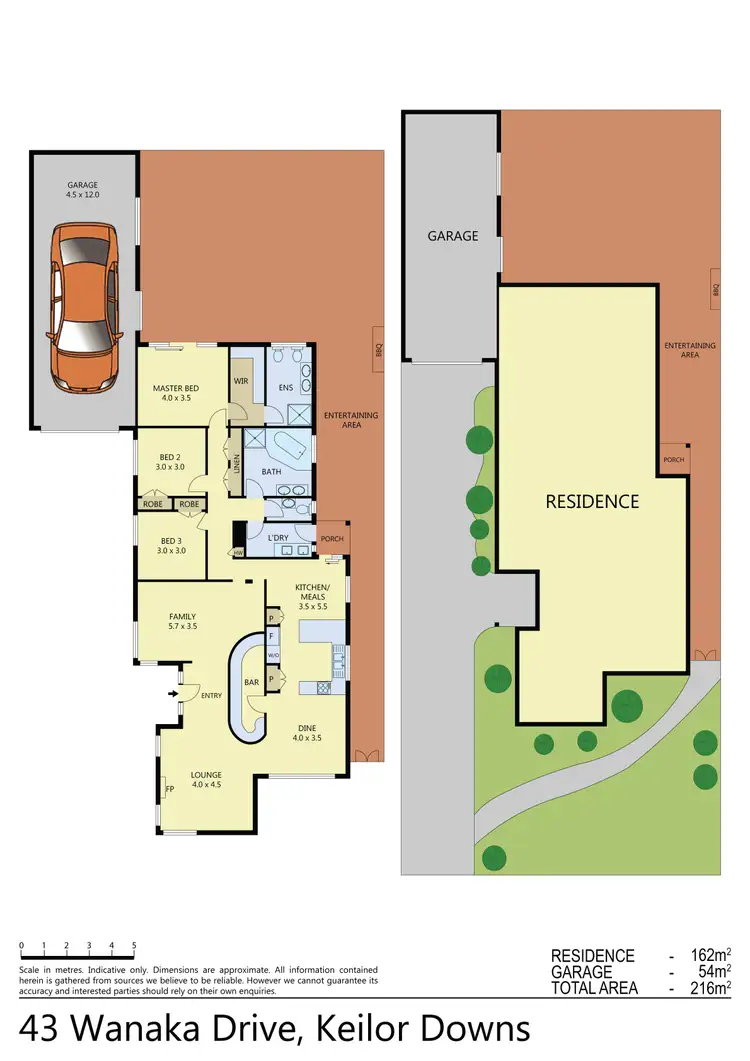 Floorplan of Homely house listing, 43 Wanaka Drive, Keilor Downs VIC 3038