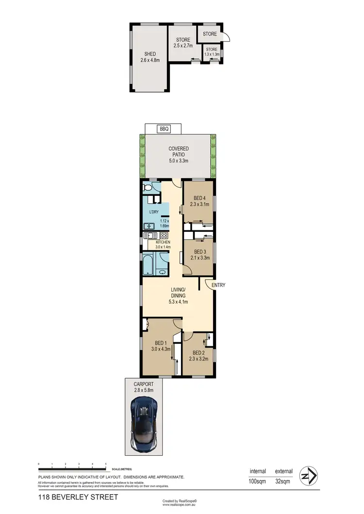 Floorplan of Homely house listing, 118 Beverley Street, Morningside QLD 4170
