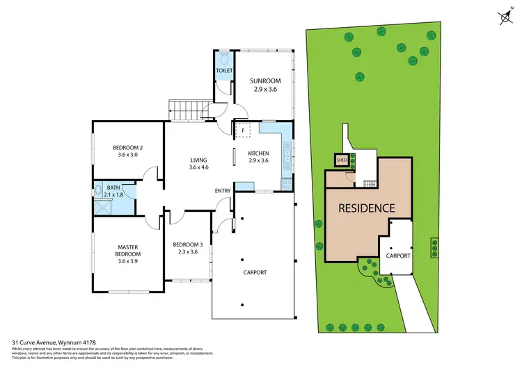 Floorplan of Homely house listing, 31 Curve Avenue, Wynnum QLD 4178