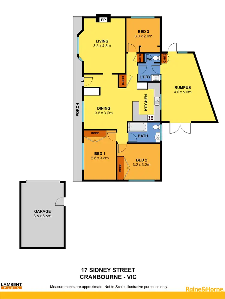Floorplan of Homely house listing, 17 Sidney Street, Cranbourne VIC 3977