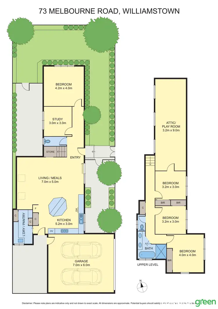 Floorplan of Homely house listing, 73 Melbourne Road, Williamstown VIC 3016