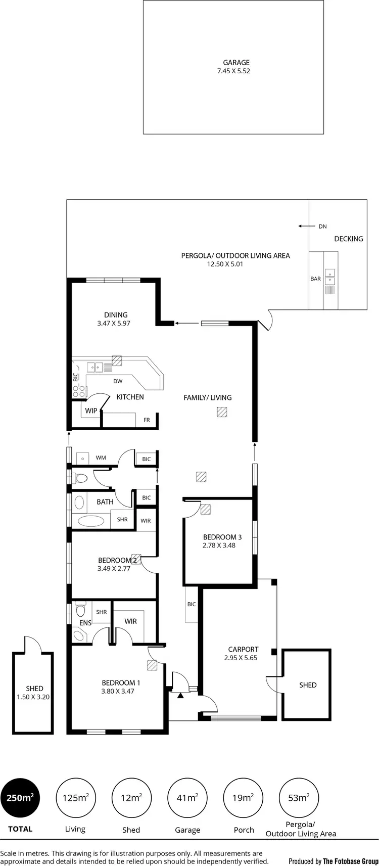 Floorplan of Homely house listing, 25 Riordan Street, Morphett Vale SA 5162