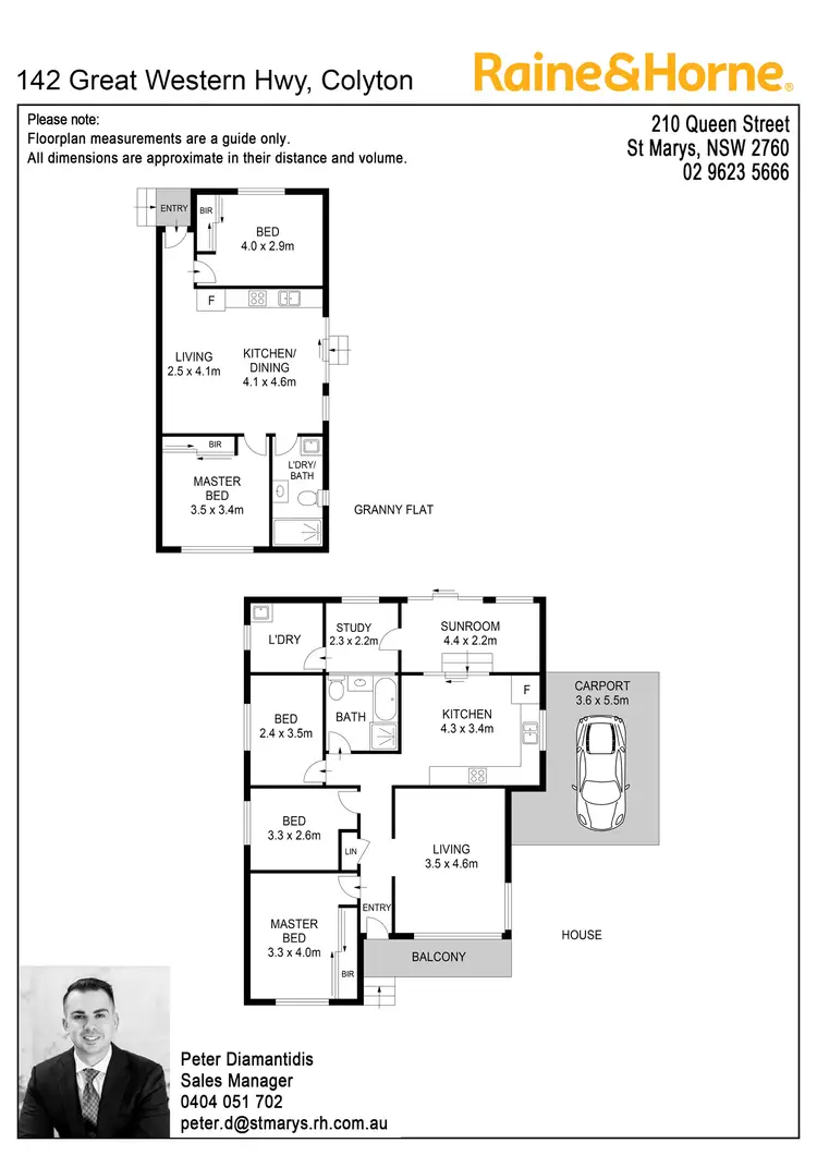 Floorplan of Homely house listing, 142 & 142a Great Western Highway, Colyton NSW 2760