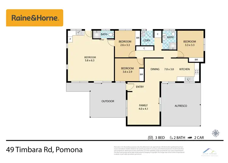 Floorplan of Homely house listing, 49 Timbara Road, Pomona QLD 4568