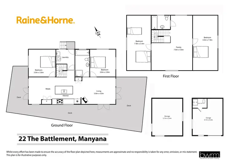 Floorplan of Homely house listing, 22 The Battlement, Manyana NSW 2539