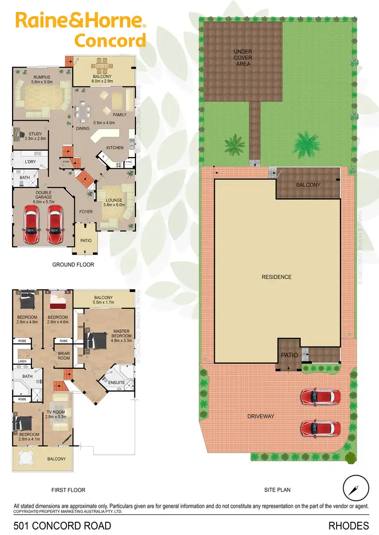 Floorplan of Homely house listing, 501 Concord Road, Rhodes NSW 2138