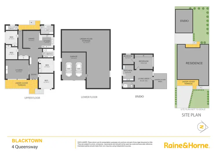Floorplan of Homely house listing, 4 Queensway, Blacktown NSW 2148