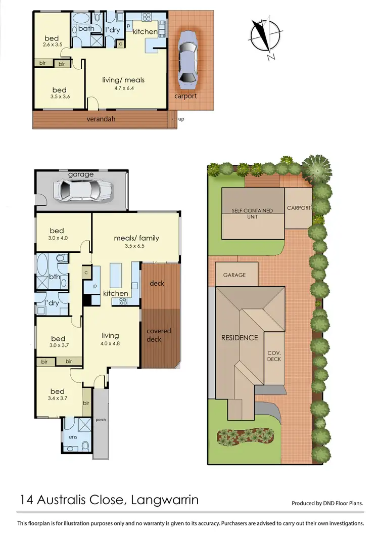 Floorplan of Homely house listing, 14 Australis Close, Langwarrin VIC 3910
