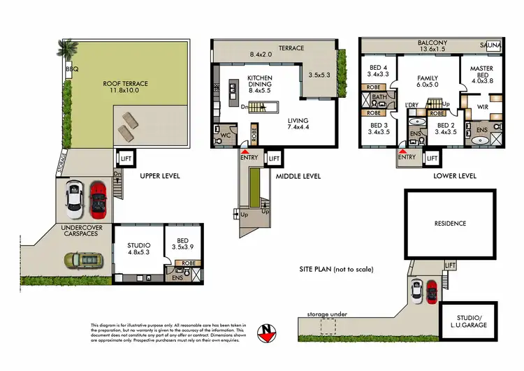 Floorplan of Homely house listing, 26 Loombah Road, Dover Heights NSW 2030