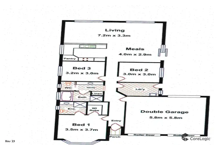 Floorplan of Homely house listing, 17 Napoleon Court, Paralowie SA 5108