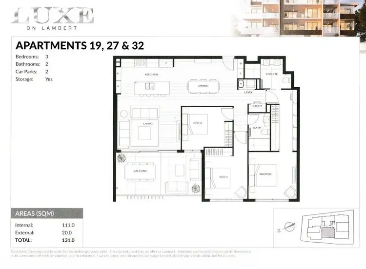 Floorplan of Homely apartment listing, 32/66 Lambert Road, Indooroopilly QLD 4068