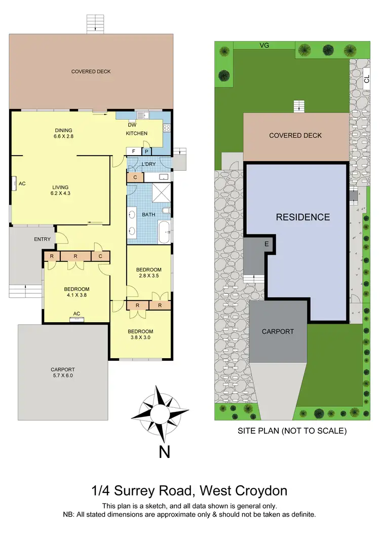 Floorplan of Homely house listing, 1/4 Surrey Road West, Croydon VIC 3136