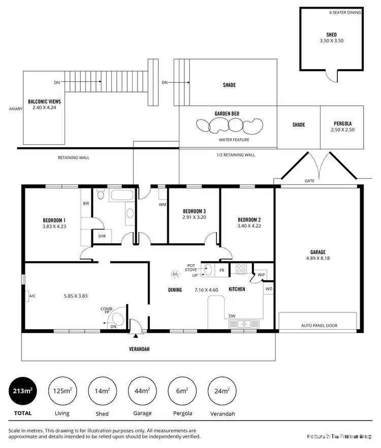 Floorplan of Homely house listing, 21 Minnipa Drive, Hallett Cove SA 5158
