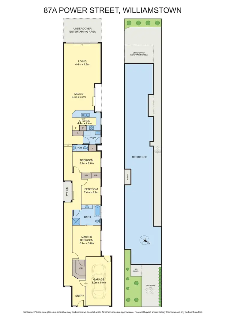 Floorplan of Homely house listing, 87a Power Street, Williamstown VIC 3016