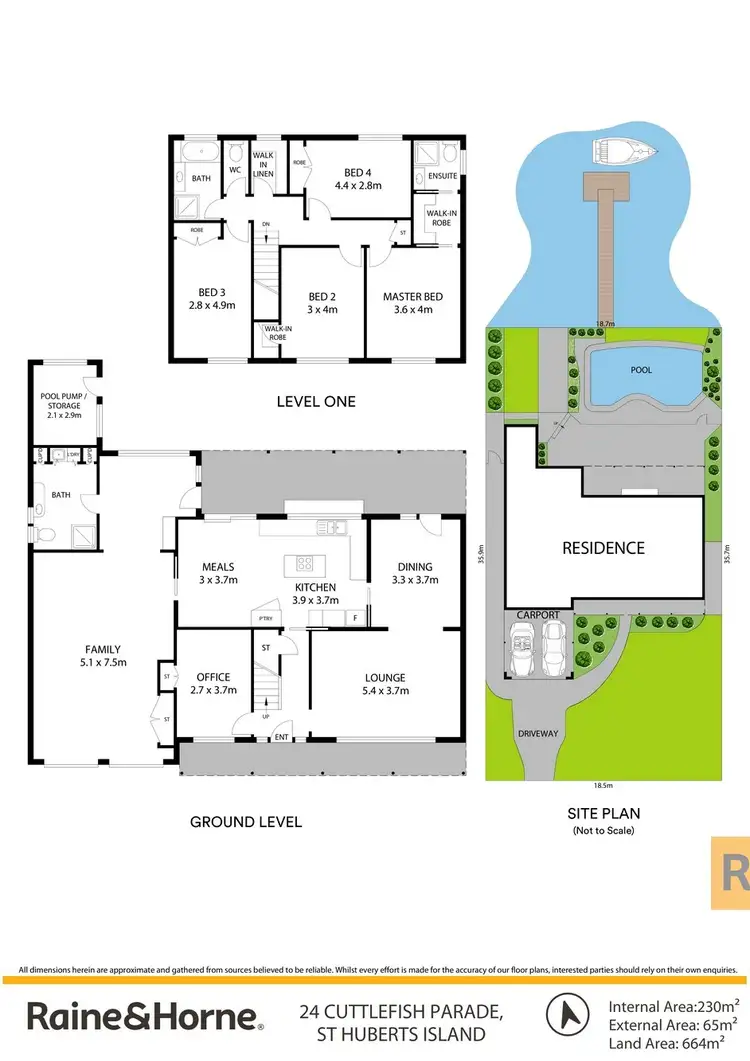 Floorplan of Homely house listing, 24 Cuttlefish Parade, St Huberts Island NSW 2257