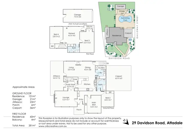 Floorplan of Homely house listing, 29 Davidson Road, Attadale WA 6156