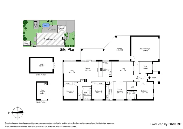 Floorplan of Homely house listing, 2 Petalnina Close, Somerville VIC 3912