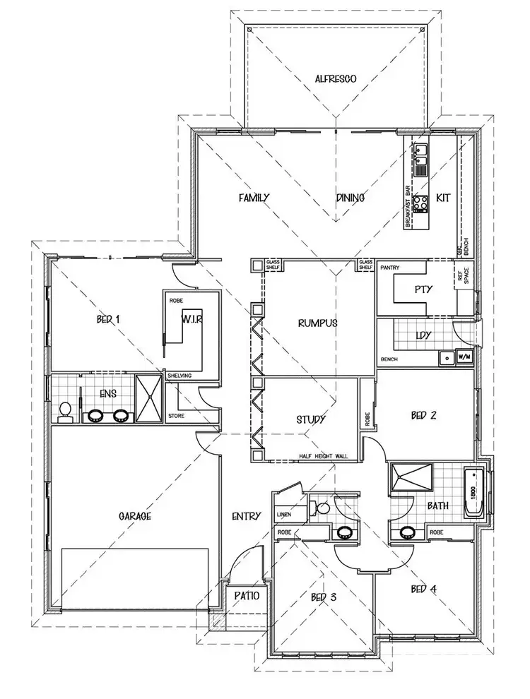 Floorplan of Homely house listing, 23 Eagle Avenue, Tamworth NSW 2340