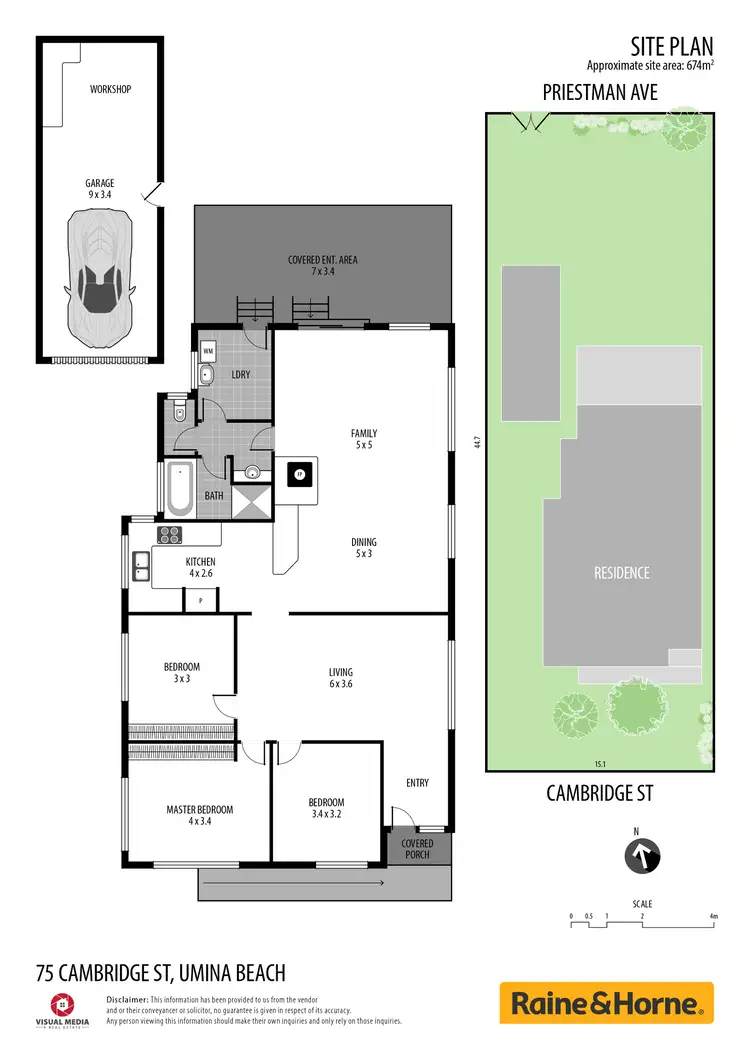 Floorplan of Homely house listing, 75 Cambridge Street, Umina Beach NSW 2257