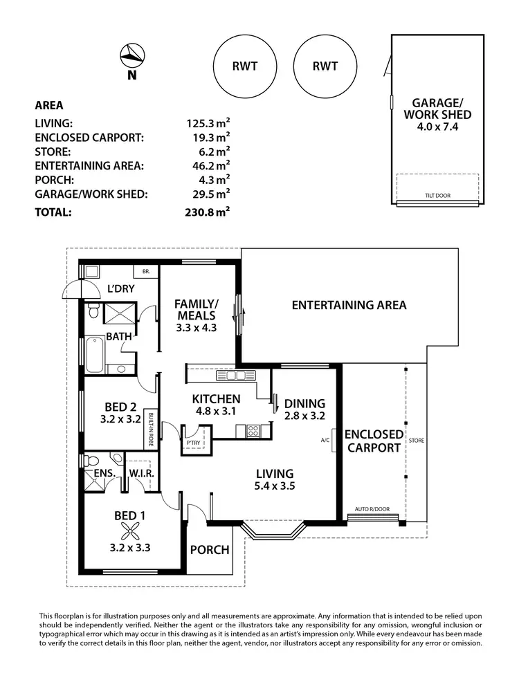 Floorplan of Homely house listing, 13 McCallum Court, Strathalbyn SA 5255