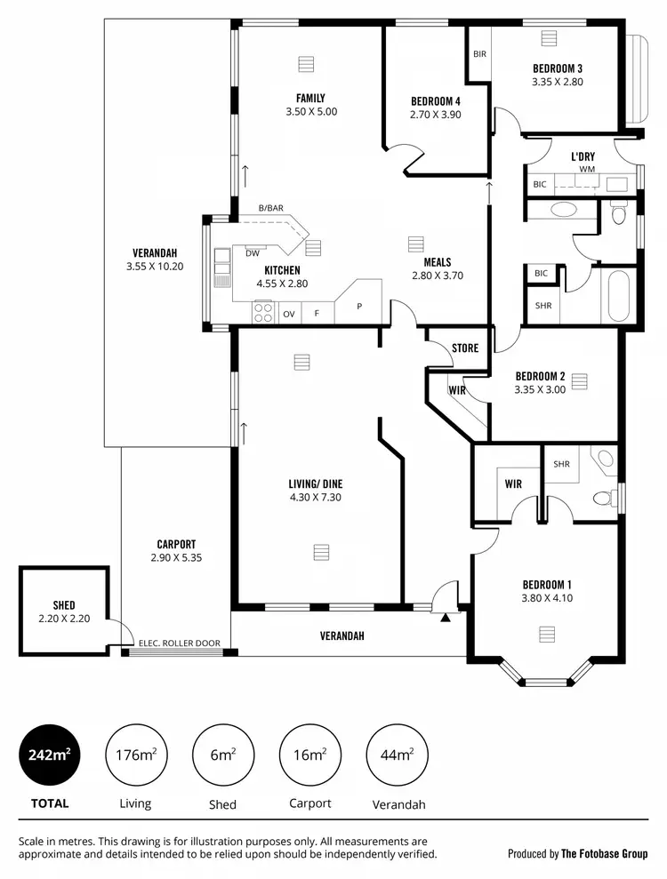 Floorplan of Homely house listing, 35 Evelyn Sturt Drive, Willunga SA 5172