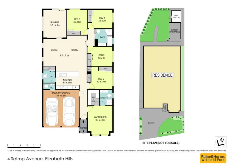 Floorplan of Homely house listing, 4 Setrop Avenue, Elizabeth Hills NSW 2171
