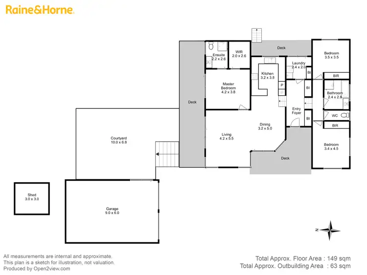 Floorplan of Homely house listing, 10 Bingham Street, Dodges Ferry TAS 7173