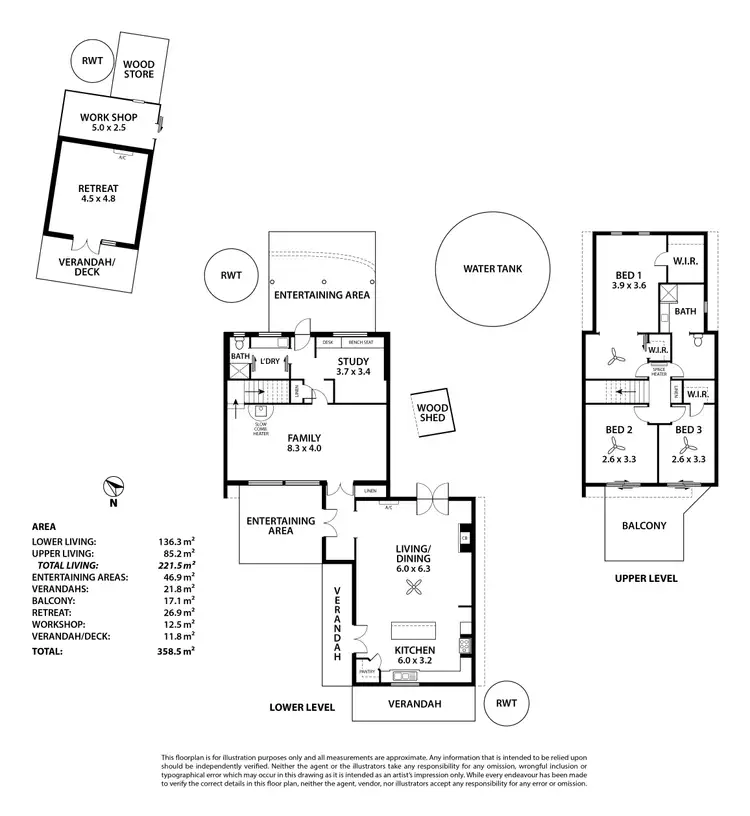 Floorplan of Homely house listing, 59 Venables Street, Macclesfield SA 5153