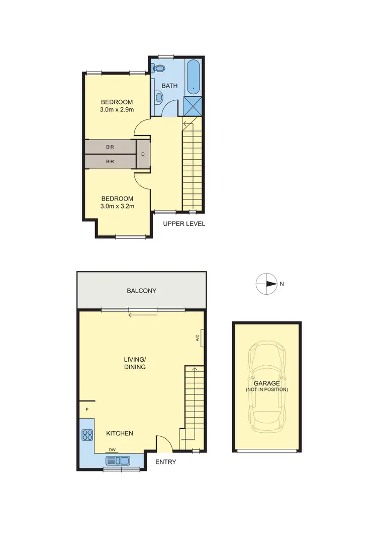 Floorplan of Homely apartment listing, 14/231 Glen Huntly Road, Elsternwick VIC 3185