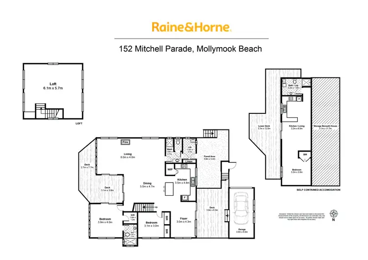 Floorplan of Homely house listing, 152 Mitchell Parade, Mollymook Beach NSW 2539