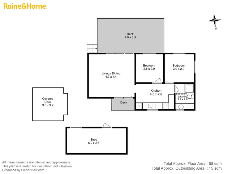 Floorplan of Homely house listing, 196 Carlton Beach Road, Dodges Ferry TAS 7173