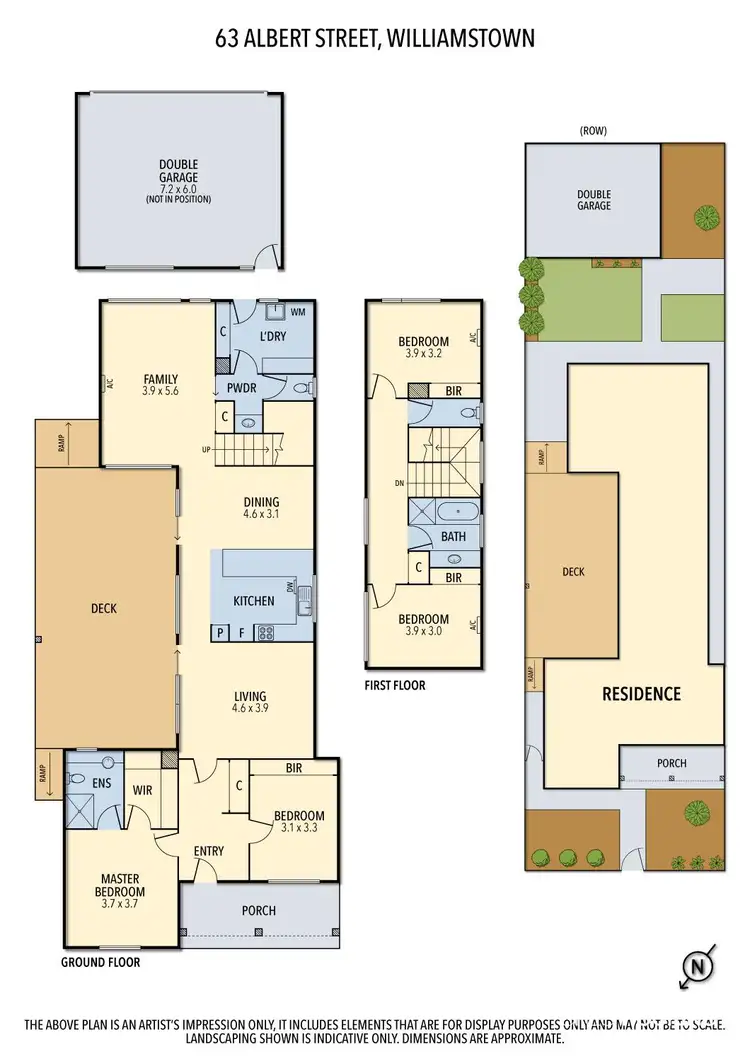 Floorplan of Homely house listing, 63 Albert Street, Williamstown VIC 3016