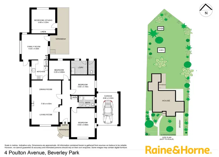 Floorplan of Homely house listing, 4 Poulton Avenue, Beverley Park NSW 2217