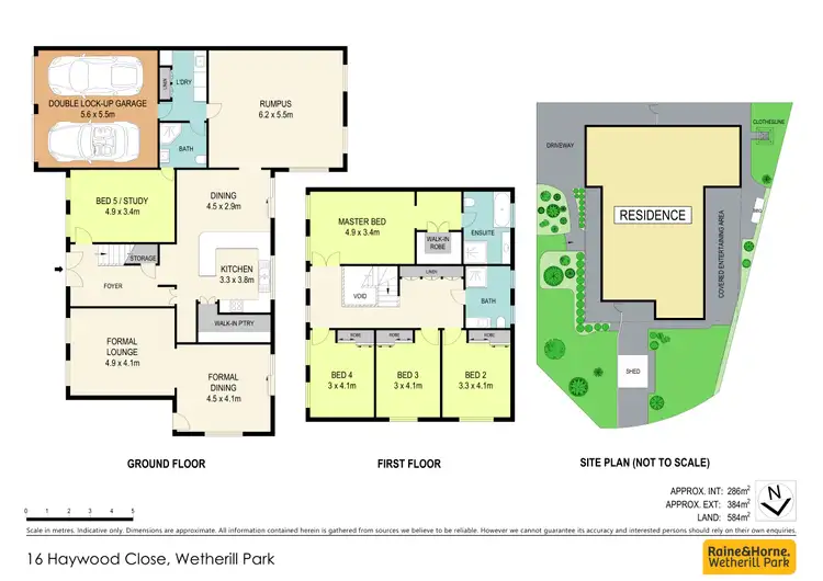 Floorplan of Homely house listing, 16 Haywood Close, Wetherill Park NSW 2164