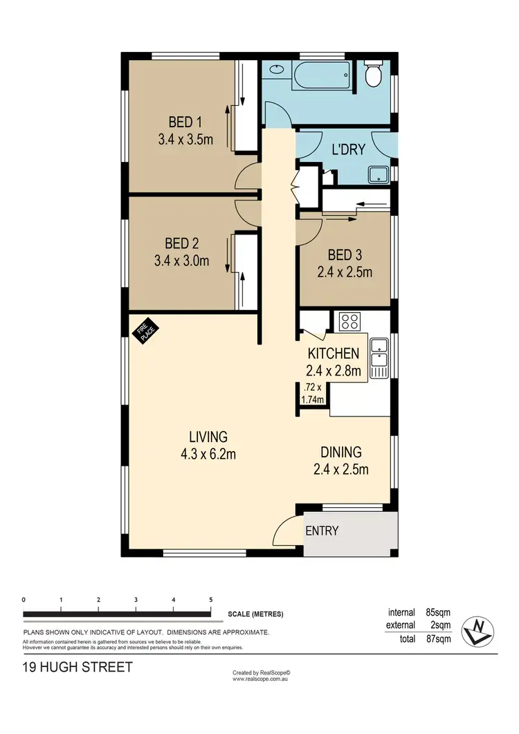 Floorplan of Homely house listing, 19 Hugh Street, Thorneside QLD 4158