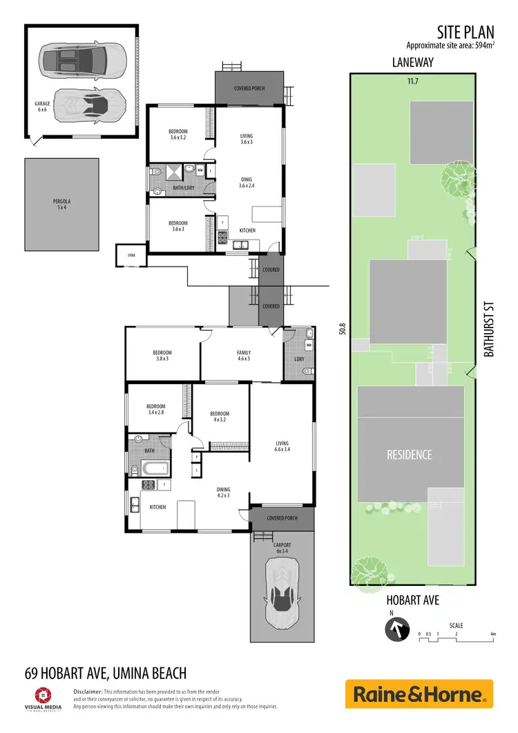 Floorplan of Homely house listing, 69 Hobart Avenue, Umina Beach NSW 2257