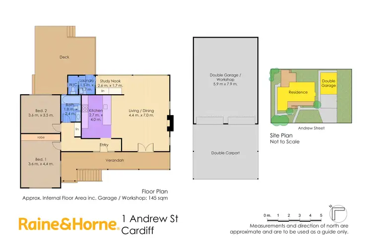 Floorplan of Homely house listing, 1 Andrew Street, Cardiff NSW 2285