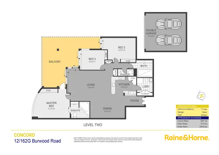 Floorplan of Homely apartment listing, 12/162G Burwood Road, Concord NSW 2137
