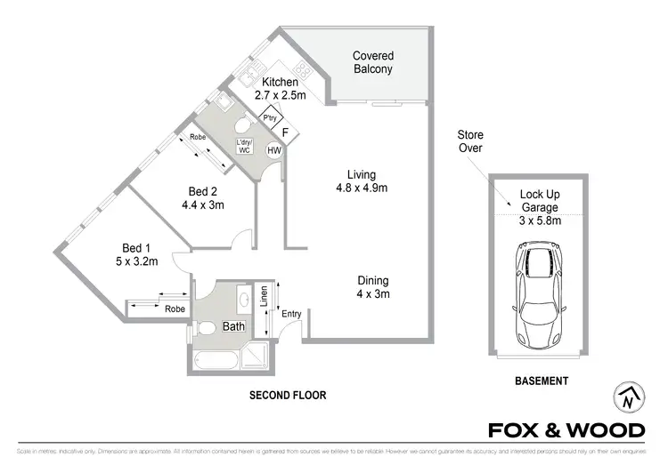 Floorplan of Homely apartment listing, 13/17-21 Gray Street, Sutherland NSW 2232