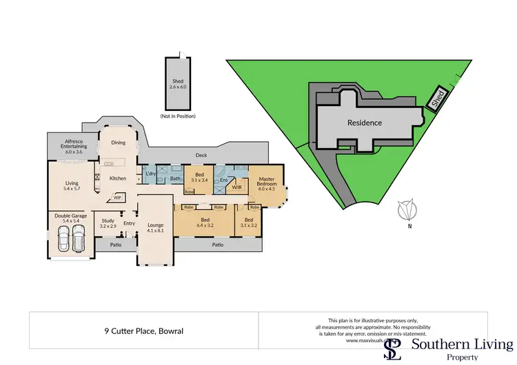 Floorplan of Homely house listing, 9 Cutter Place, Bowral NSW 2576