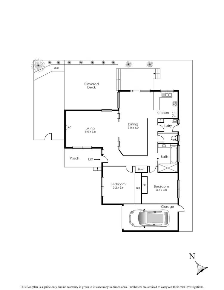 Floorplan of Homely townhouse listing, 2/21 Nicholas Grove, Heatherton VIC 3202