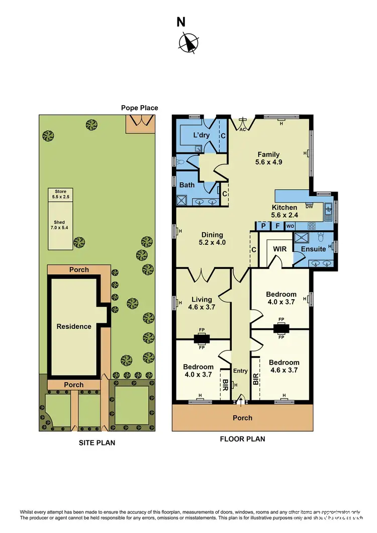 Floorplan of Homely house listing, 46 Cecil Street, Williamstown VIC 3016