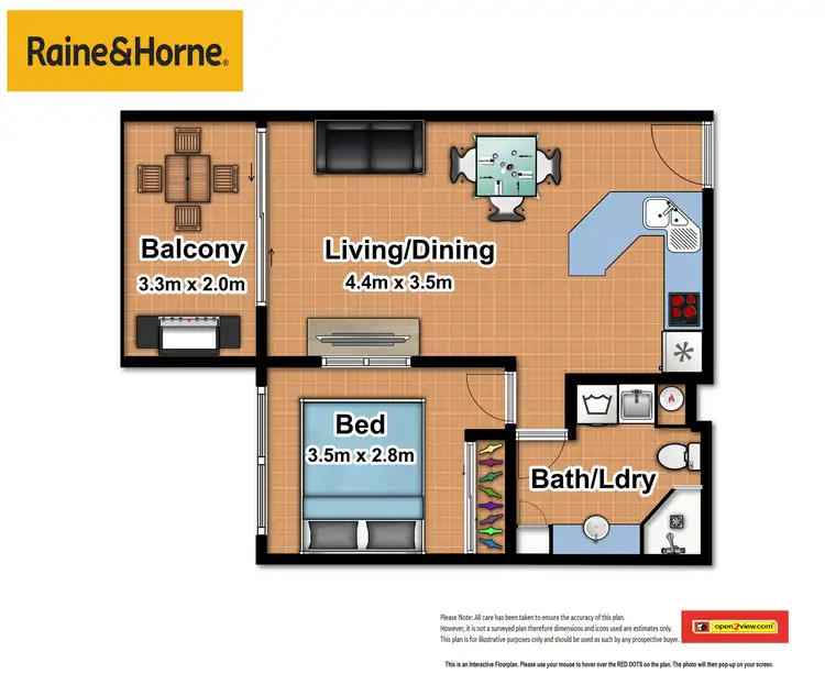 Floorplan of Homely unit listing, 305/9-11 Blake Street (Coral Apartments), Port Douglas QLD 4877
