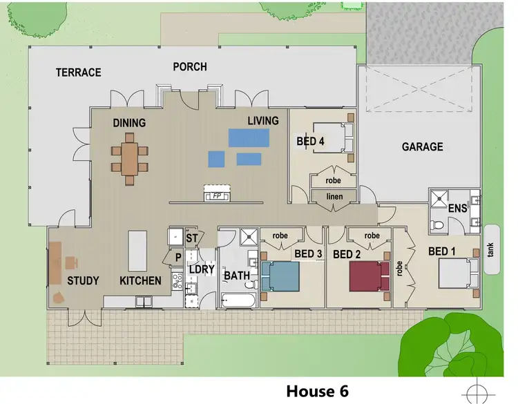 Floorplan of Homely townhouse listing, 6/47-49 Yarrawa Street, Moss Vale NSW 2577