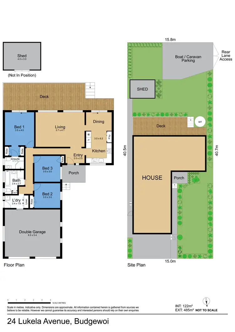 Floorplan of Homely house listing, 24 Lukela Avenue, Budgewoi NSW 2262